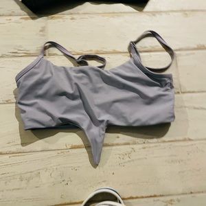 Purple bikini top Medium